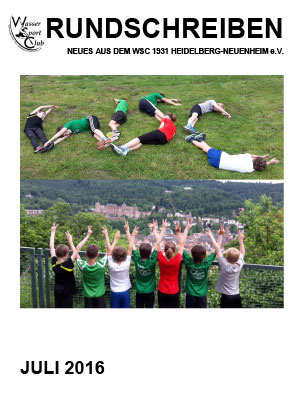 WSC Rundschreiben 07/16 WSC Rundschreiben 07/16