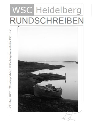 WSC Rundschreiben 10/02 WSC Rundschreiben 10/02