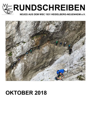WSC Rundschreiben 10/18 WSC Rundschreiben 10/18